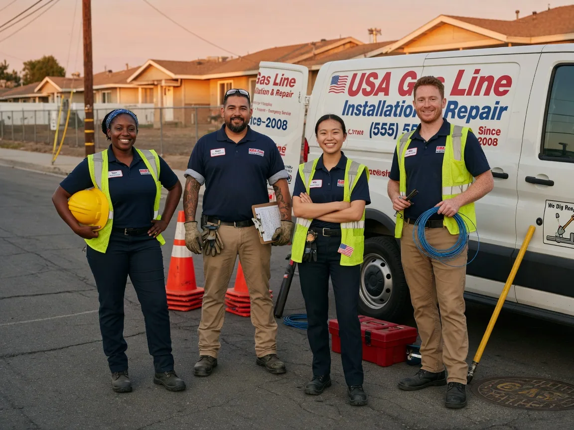 Gas Line Installation company in Mill Creek, CA